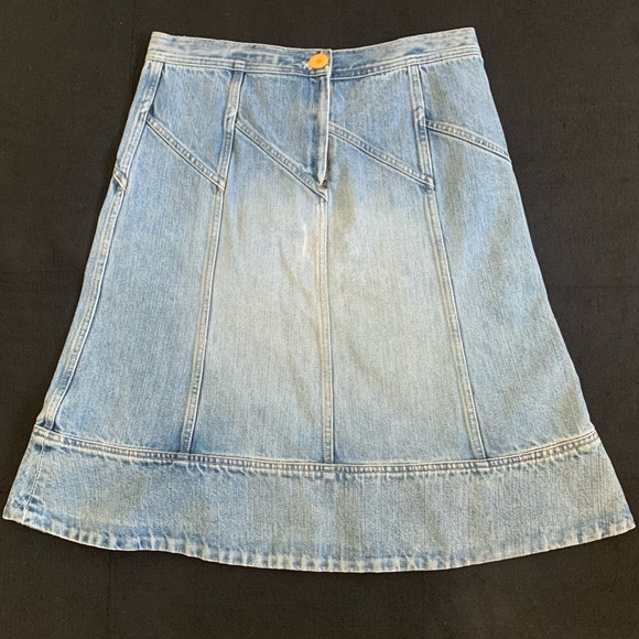 Marc Jacobs Dresses & Skirts - Marc Jacobs Blue Denim A-Line Skirt Size 8